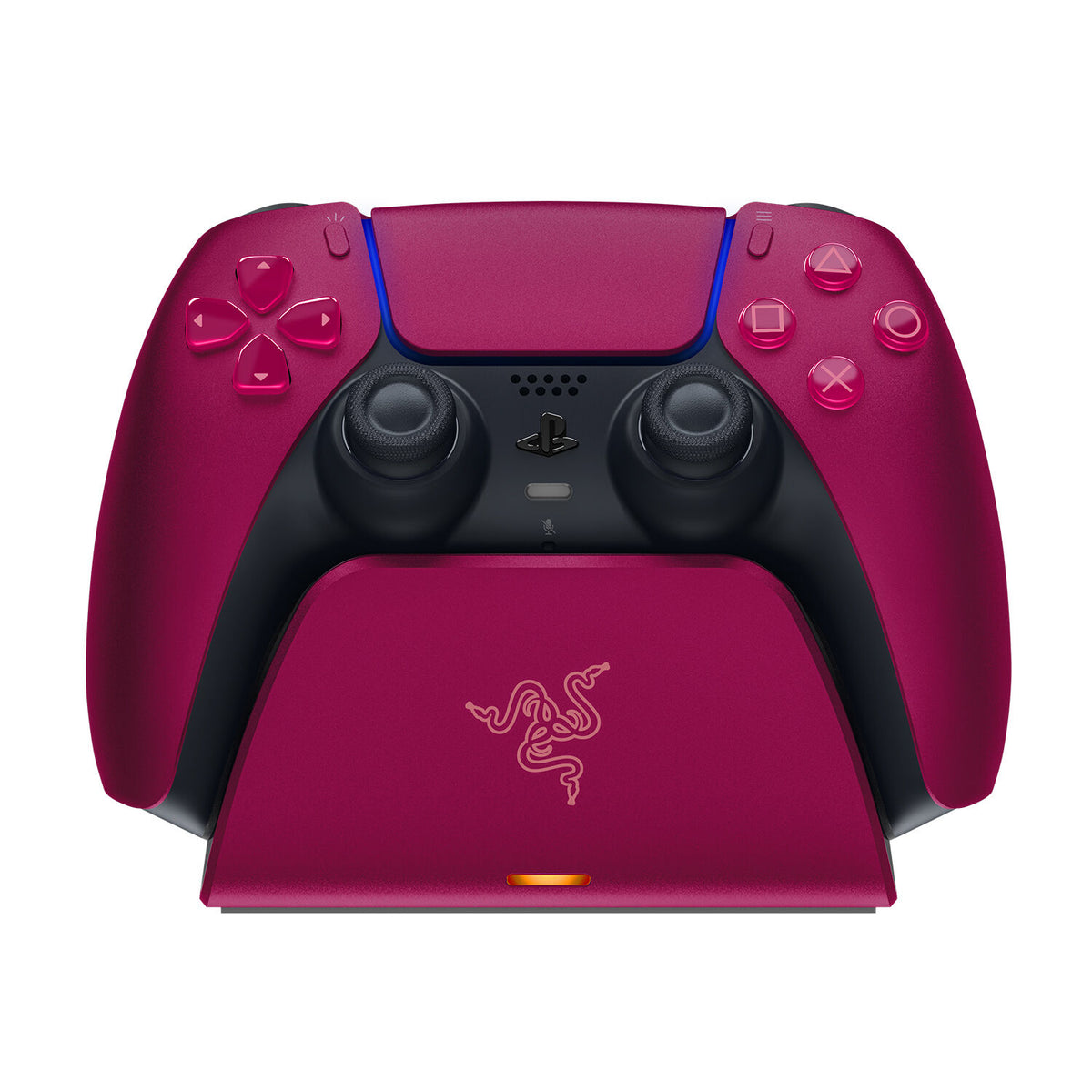 Suporte de Carregamento Razer Universal Quick Charging Stand para PlayStation 5 Cosmic Red