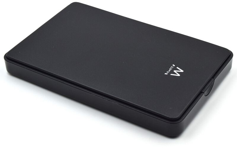 Caixa HDD/SSD Ewent 2.5" SATA USB 2.0 Preta s/parafusos