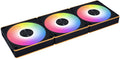 Ventoinha Lian Li UNI FAN CL120 Wireless RGB Reverse Blade PWM Preto 120mm (Pack 3)