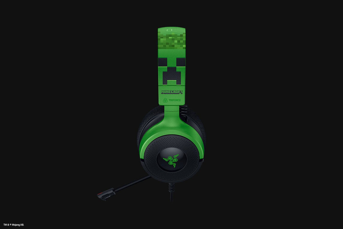 Headset Razer Kraken V4 X 7.1 Minecraft Ed.