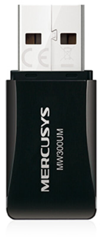Adaptador USB Mercusys MW300UM Wi-Fi N300 Nano