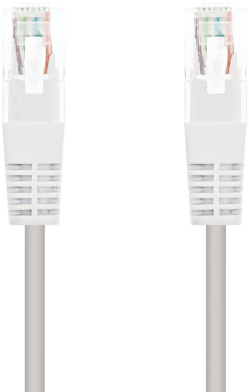 Cabo de Rede Nanocable RJ45 CAT.6 UTP AWG24 1 M Branco