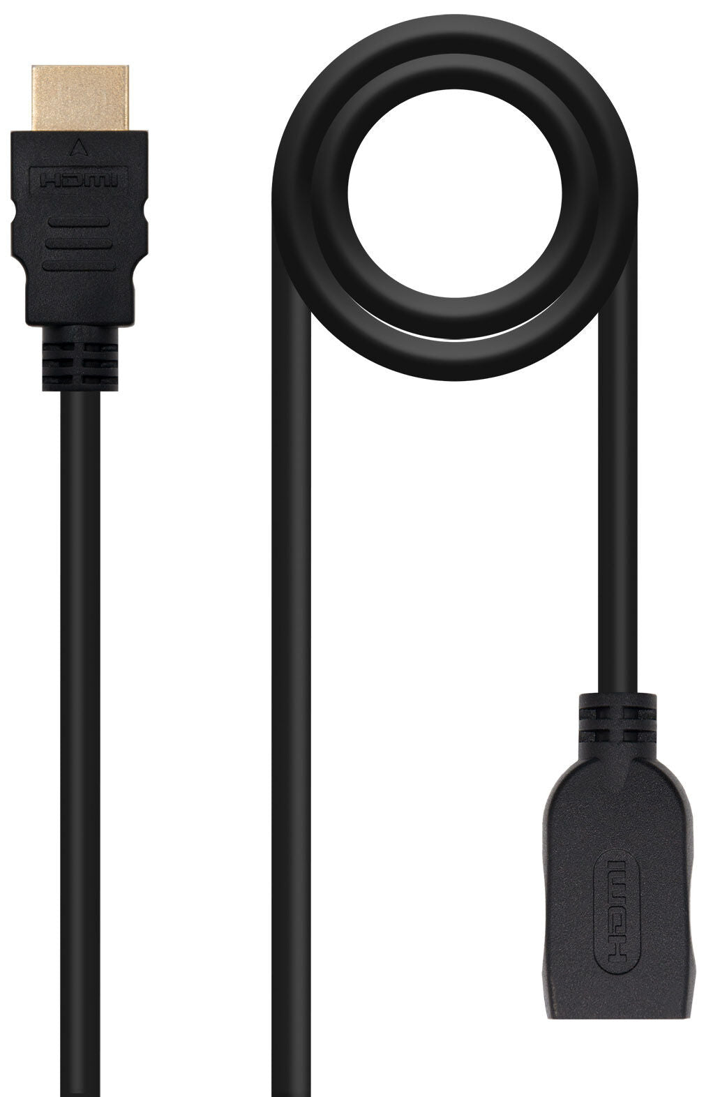 Cabo Extensão Nanocable HDMI 2.0 A/M-A/F 3 M Preto