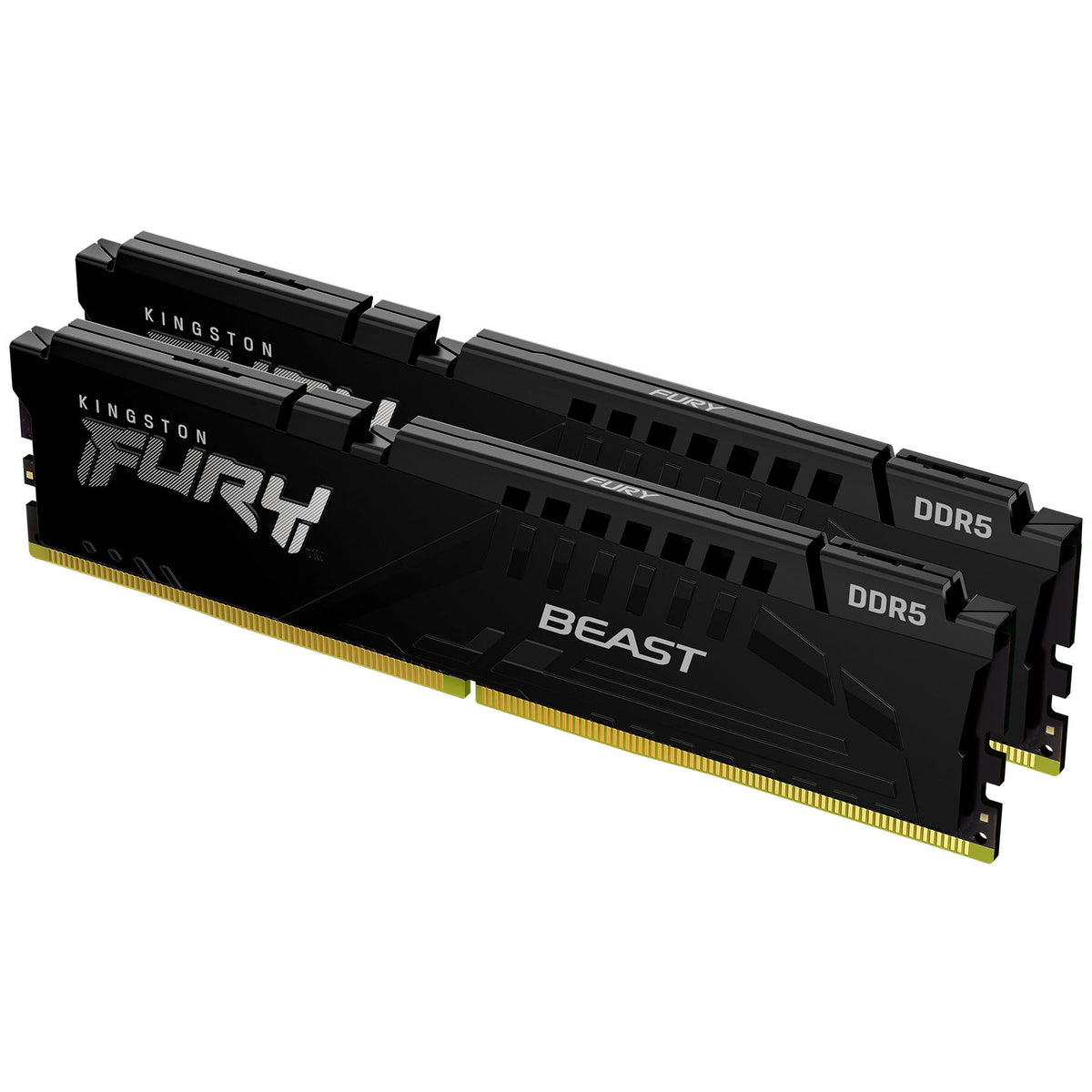Kingston Kit 64GB (2 x 32GB) DDR5 6000MHz FURY Beast EXPO Preto 2R CL30