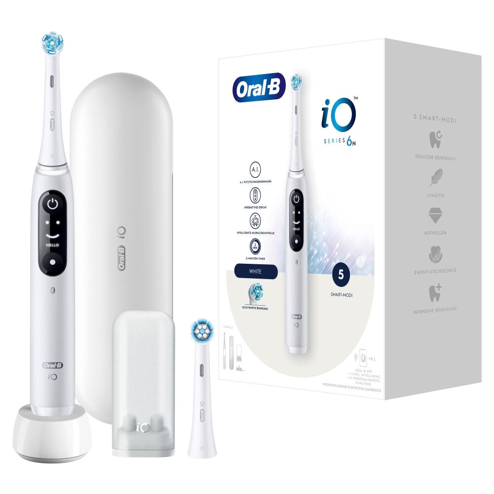 Escova de Dentes Elétrica Oral-B iO Series 6 Branco