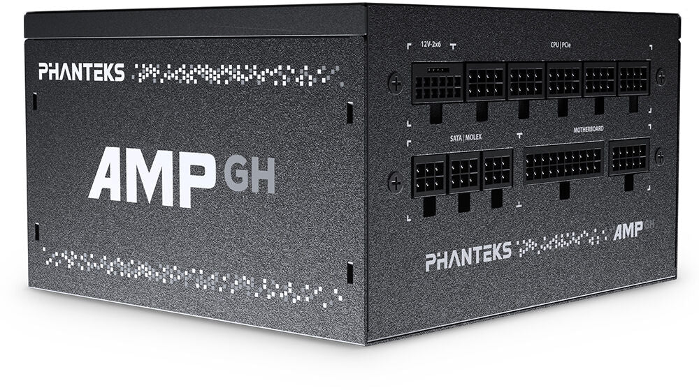 Fonte Modular Phanteks AMP GH PCIe 5.0 750W 80+ Gold Preta