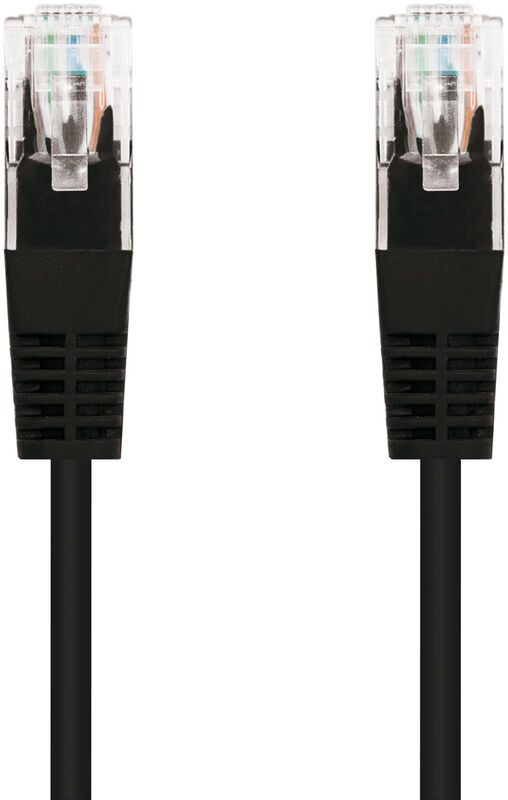 Cabo de Rede Nanocable RJ45 CAT.6 UTP AWG24 2 M Preto