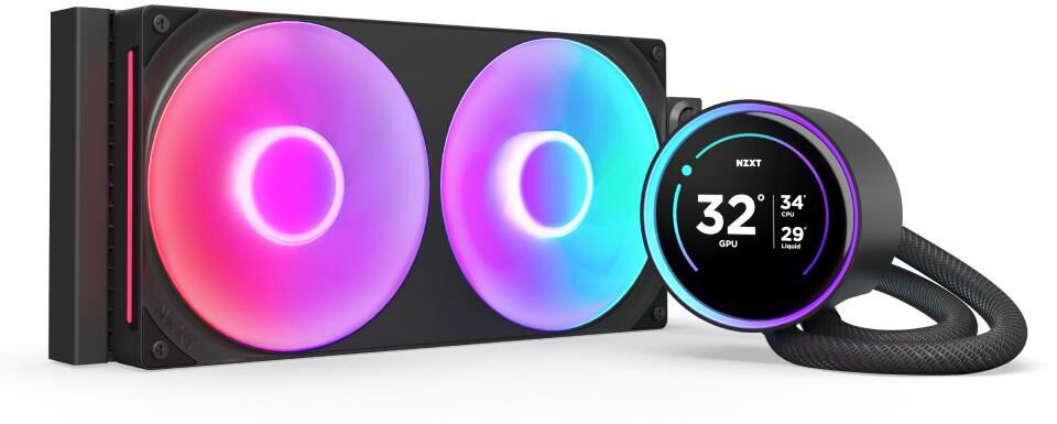 Water Cooler CPU NZXT Kraken Elite 280 (2025) RGB Preto
