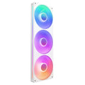 Ventoinha NZXT F360 RGB Core Single-Frame Brancas - Tripla Ventoinha 120mm ( 360mm )