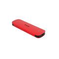 Caixa SSD Tooq M.2 NGFF/NVMe SSD USB 3.1 Gen 2 Aluminio Vermelho