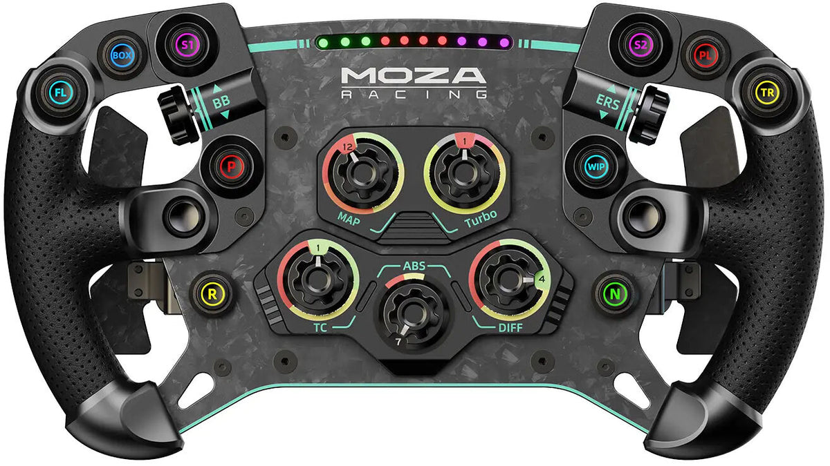 Volante MOZA Racing GS V2P Pele-Microfibra