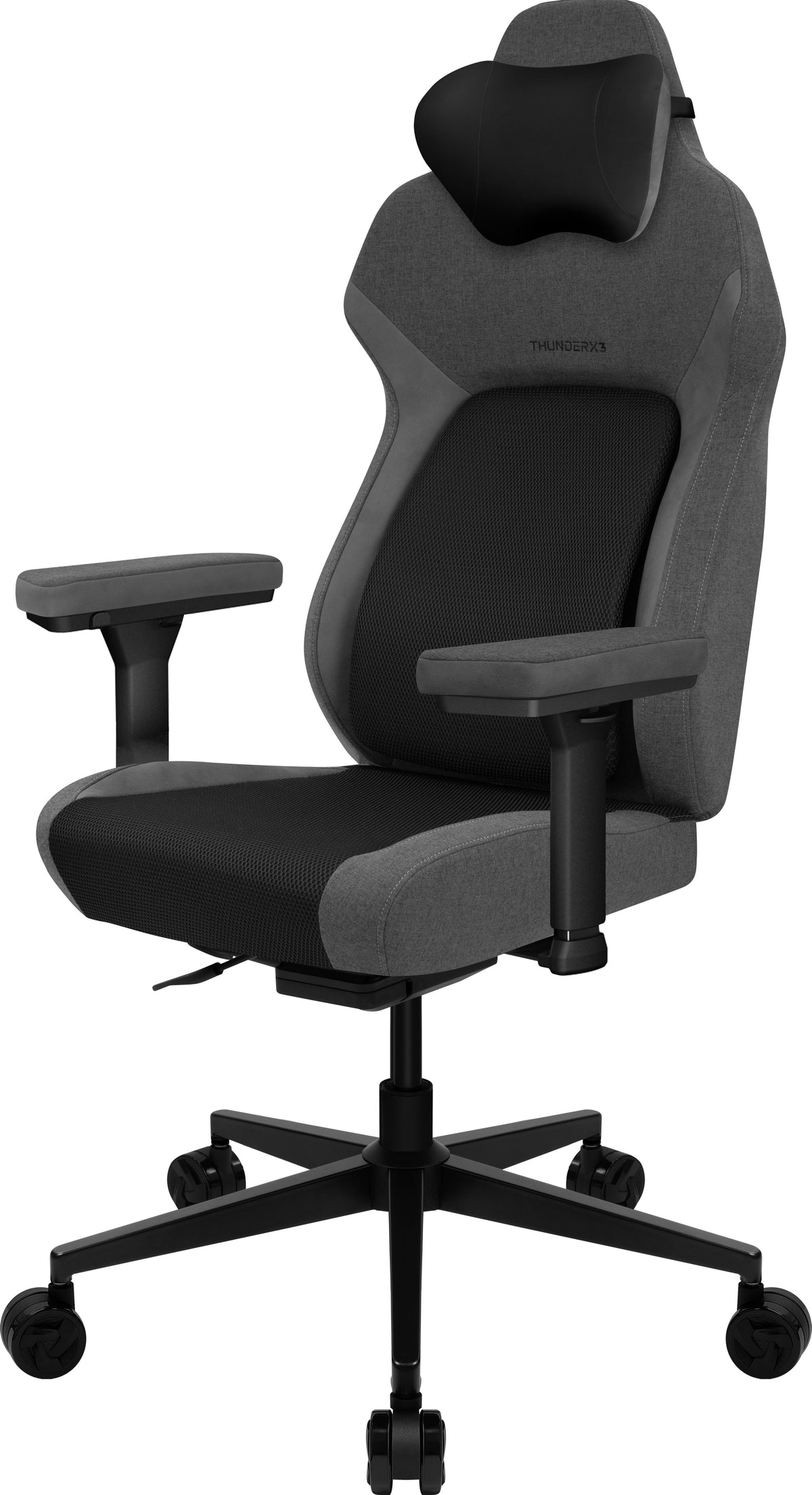 Cadeira Gaming TX3 (ThunderX3) Core Smart, Apoio lombar 180° - Mesh Black