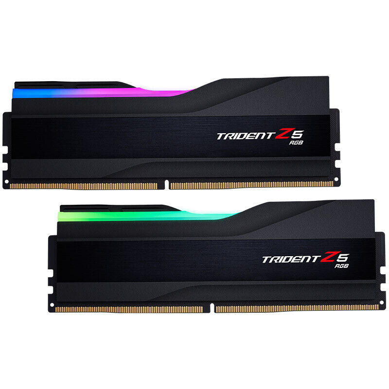 G.Skill Kit 64GB (2 x 32GB) DDR5 6400MHz Trident Z5 RGB CL32 Black - F5-6400J3239G32GX2-TZ5RK