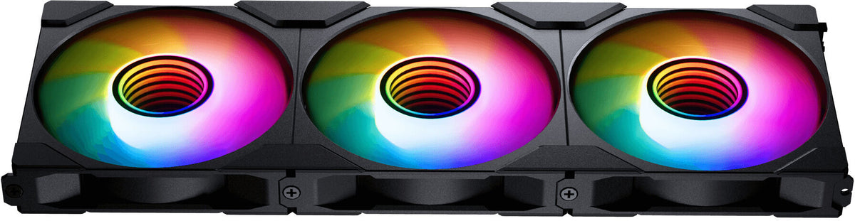 Ventoinha Phanteks M25 Gen2 PWM Reverse Airflow DRGB 120mm Preto (Pack 3)