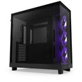 Caixa ATX NZXT H6 Flow RGB Preta Vidro Temperado