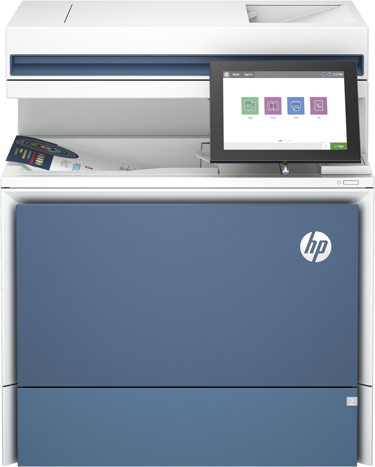Impressora Multifunções a Laser HP Color LaserJet Enterprise MFP 5800dn
