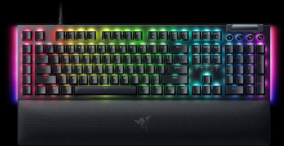 Teclado Razer BlackWidow V4 RGB Green Switch (US)
