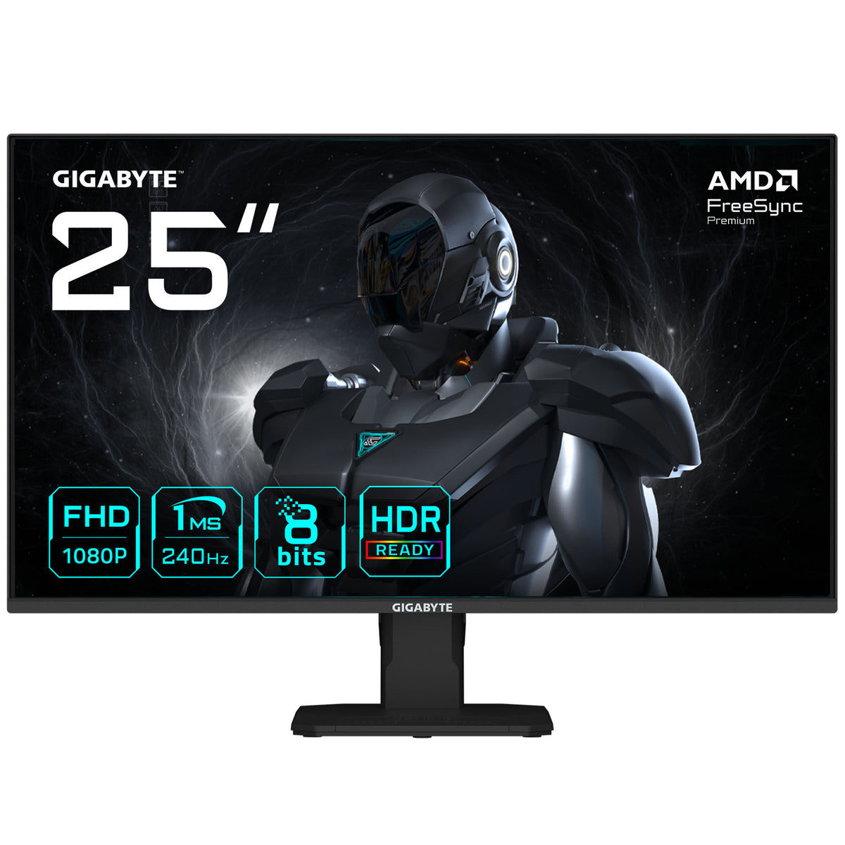 Monitor Gigabyte 24.5" GS25F2A FHD SS-IPS 240Hz 1ms AMD FreeSync Premium