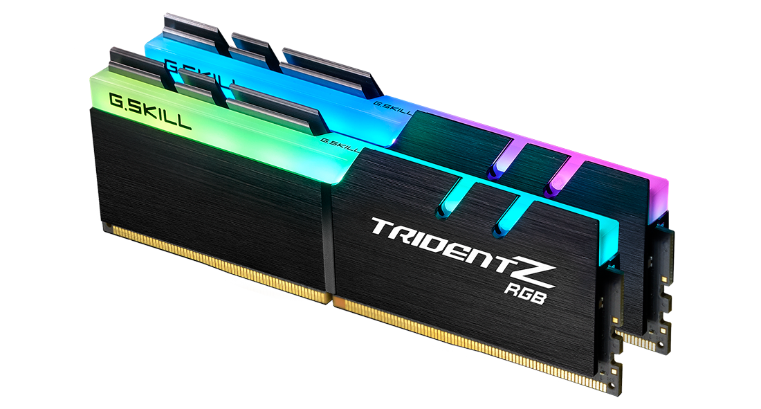 G.Skill Kit 16GB (2 X 8GB) DDR4 3200MHz Trident Z RGB AMD CL16