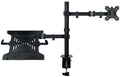 Suporte de Mesa Tooq Duplo Tilt 13" a 32" Max. 8Kg (Monitor) / 4.5Kg (Portátil)