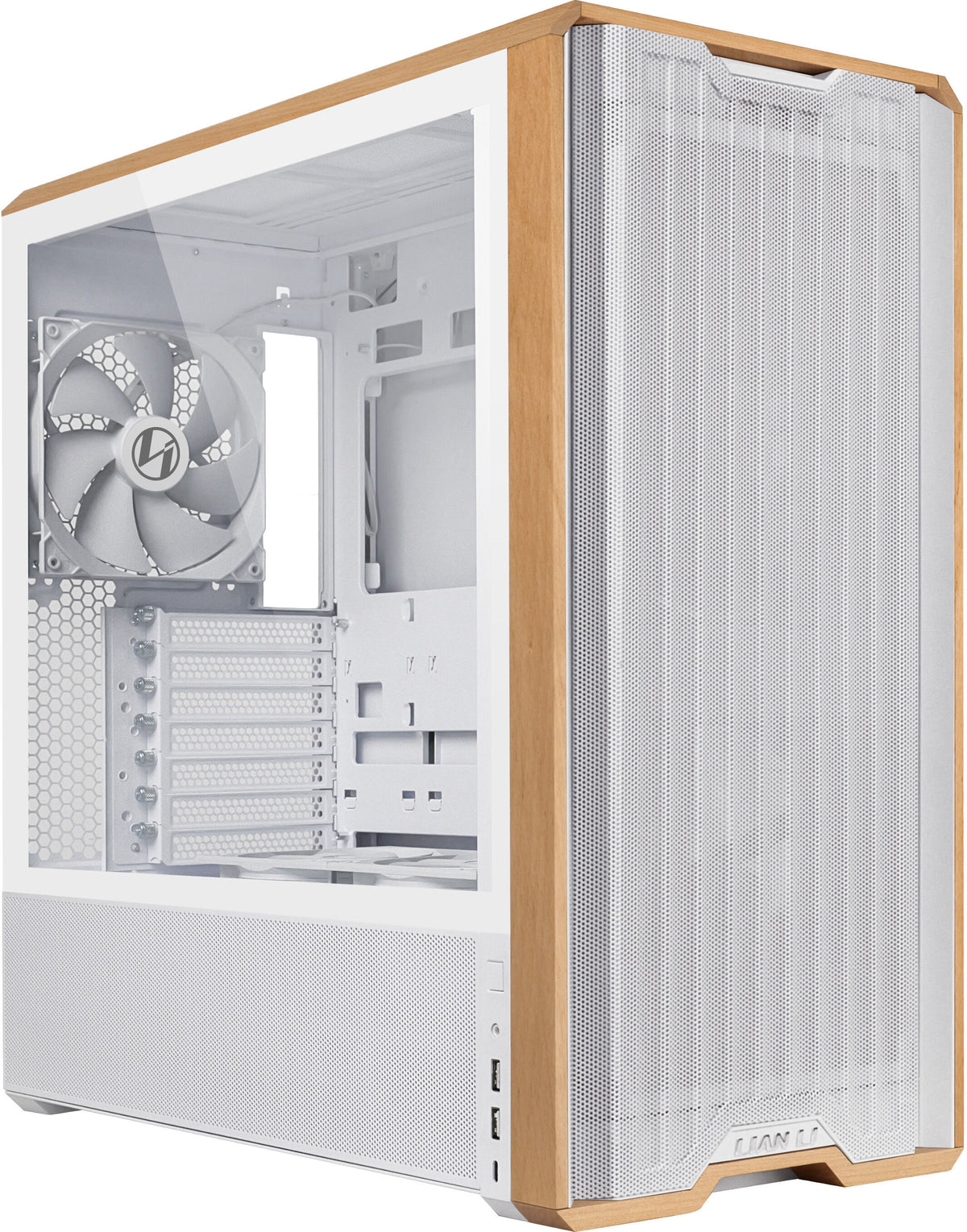 Caixa ATX Lian Li Lancool 217 Branca Vidro Temperado