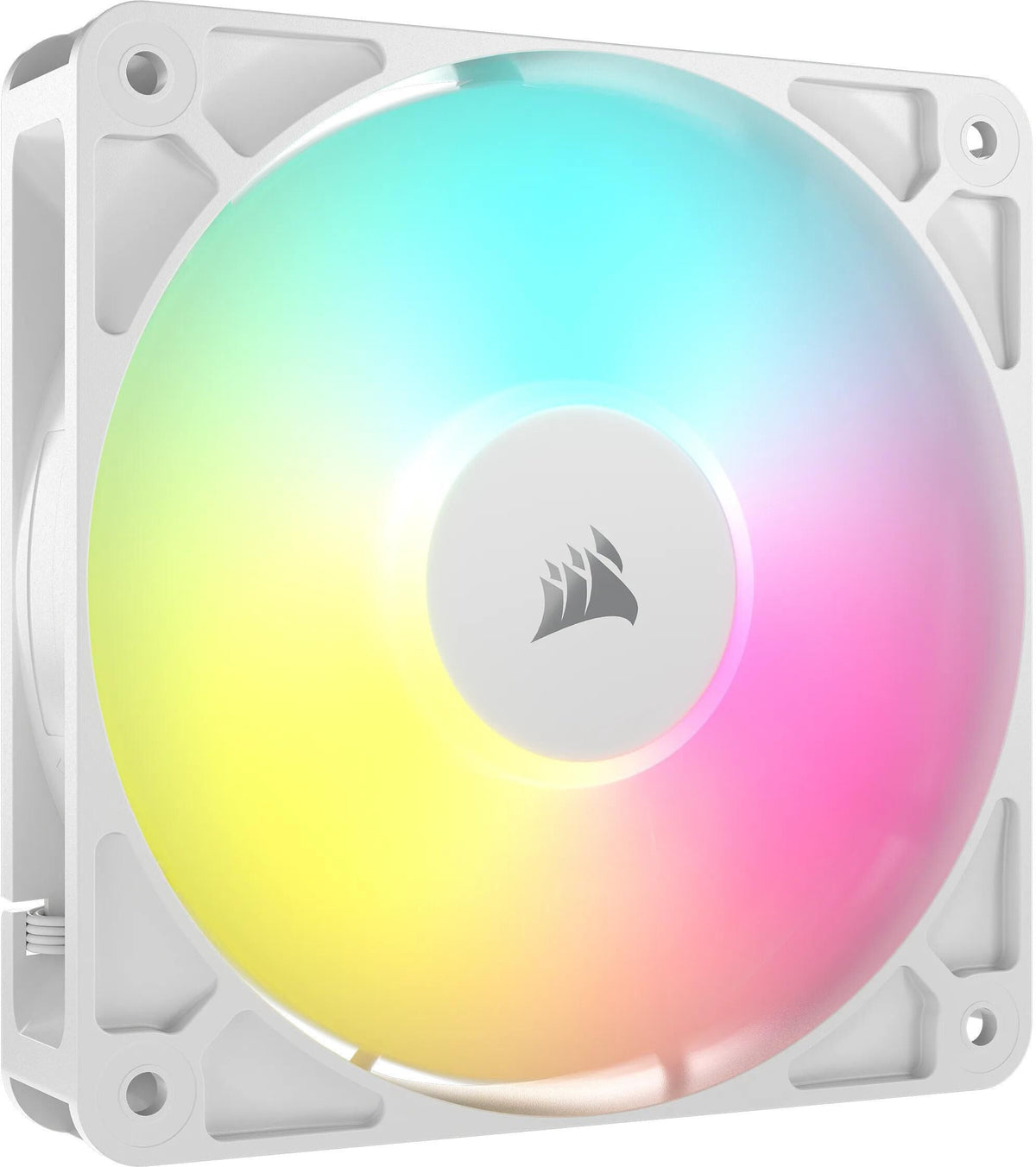 Ventoinha Corsair RS120 ARGB PWM Branca 120mm