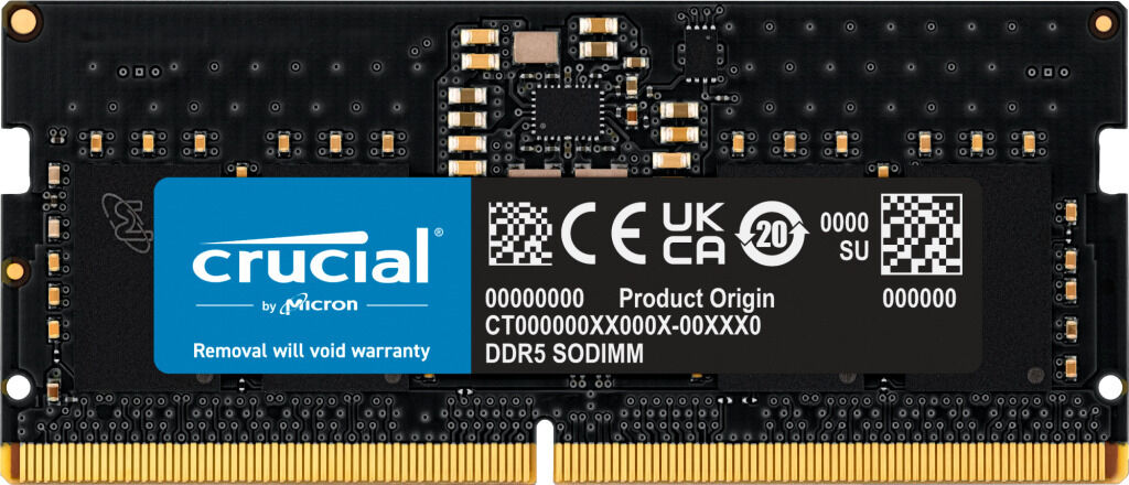 Crucial SO-DIMM 8GB DDR5 4800MHz CL40