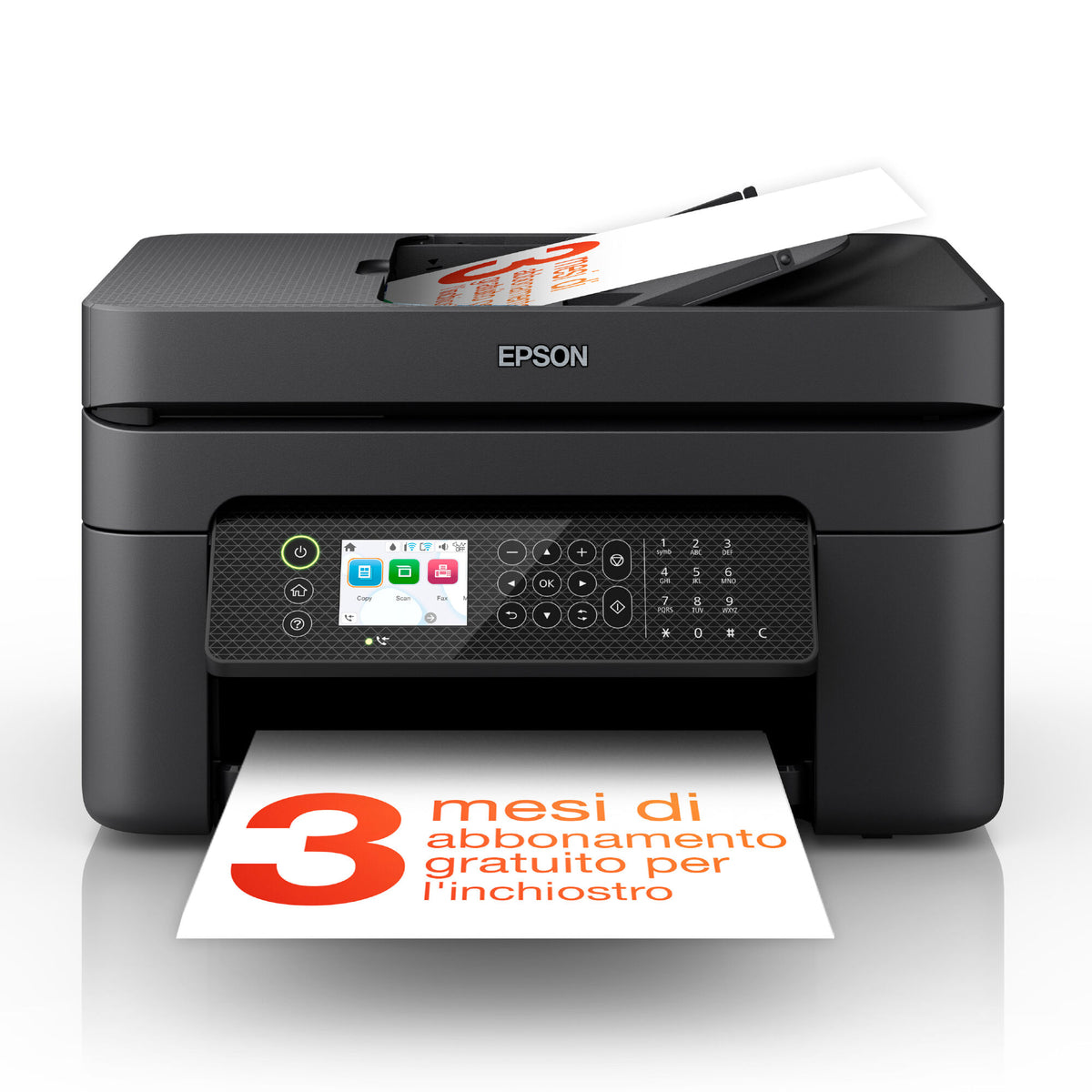Impressora Impressora Multifunções a Laser a Jato de Tinta Epson WorkForce WF-2950DWF Wi-Fi