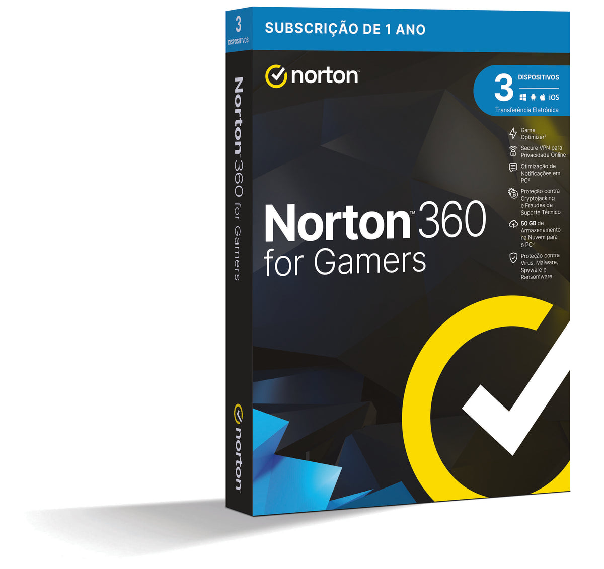 Norton 360 For Gamers 50GB (1 User / 3 Device / 1 Ano)