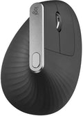 Rato Óptico Logitech MX Vertical Advanced Ergonómico Wireless 4000DPI Preto