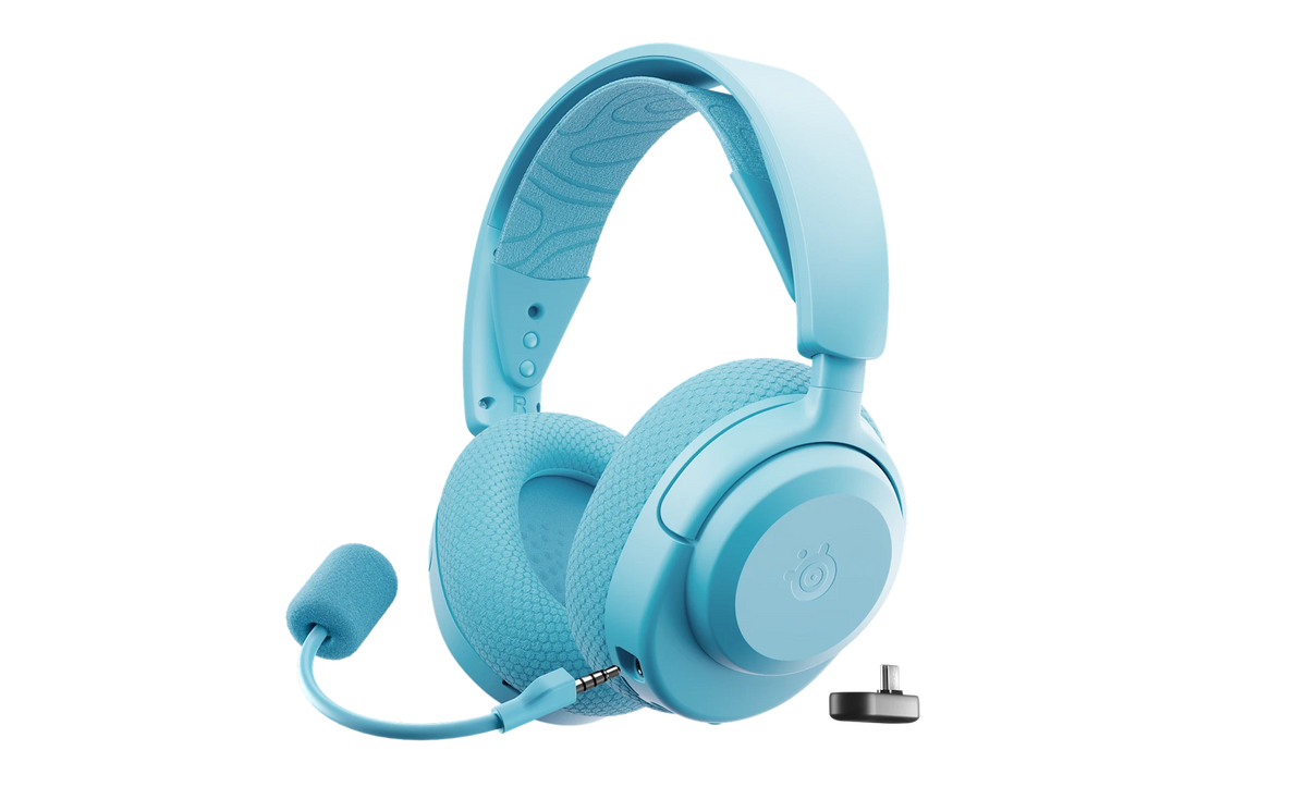 Headset Steelseries Arctis Nova 3X Wireless/Bluetooth Aqua