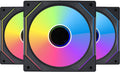 Ventoinha Lian Li UNI FAN SL120 Infinity RGB PWM Preto 120mm (Pack 3)