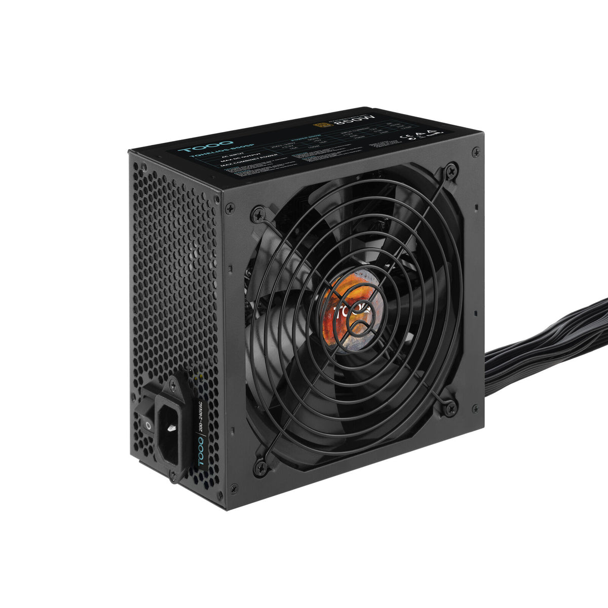 Fonte de Alimentação Tooq ATX 850W APFC 80PLUS Bronze