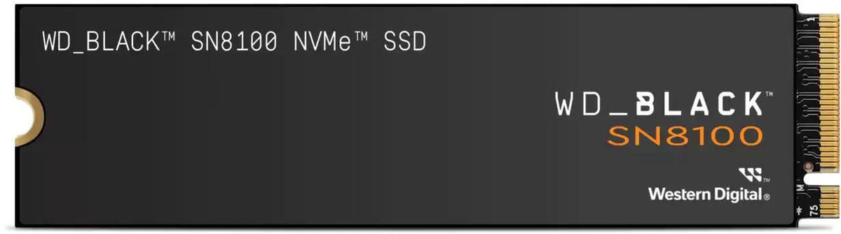 SSD Western Digital Black SN8100 4TB Gen5 M.2 NVMe (14900/14000MB/s)