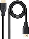 Cabo HDMI V2.0 4K@60Hz 18Gbps Nanocable A M/M CCS 0.5 M Preto