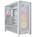 Caixa E-ATX Corsair Frame 5000D RS ARGB Airflow Branca Vidro Temperado