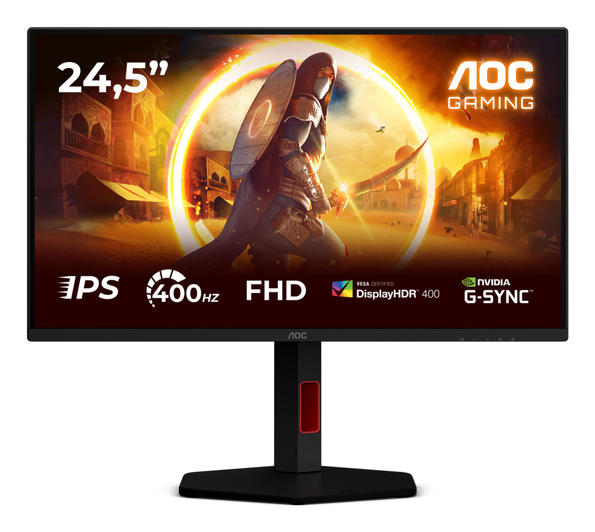 Monitor AOC Gaming 25" 25G4KUR Fast IPS FHD 420Hz HDR400