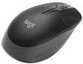 Rato Óptico Logitech M190 Full-Size Wireless 1000DPI Preto/Cinzento