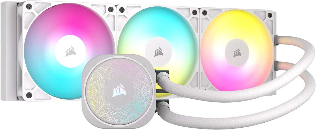 Water Cooler CPU Corsair NAUTILUS ARGB 360mm Branco