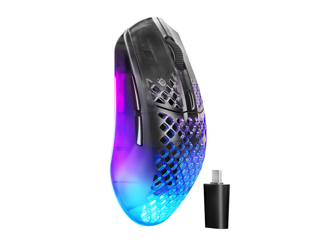 Rato Steelseries Aerox 3 Wireless/Bluetooth Gen2 Shadow