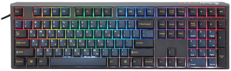Teclado Mecânico Ducky ONE 3 Pro Nazca Line 100% RGB 8K Polling Rate MX2A-Blue (PT)