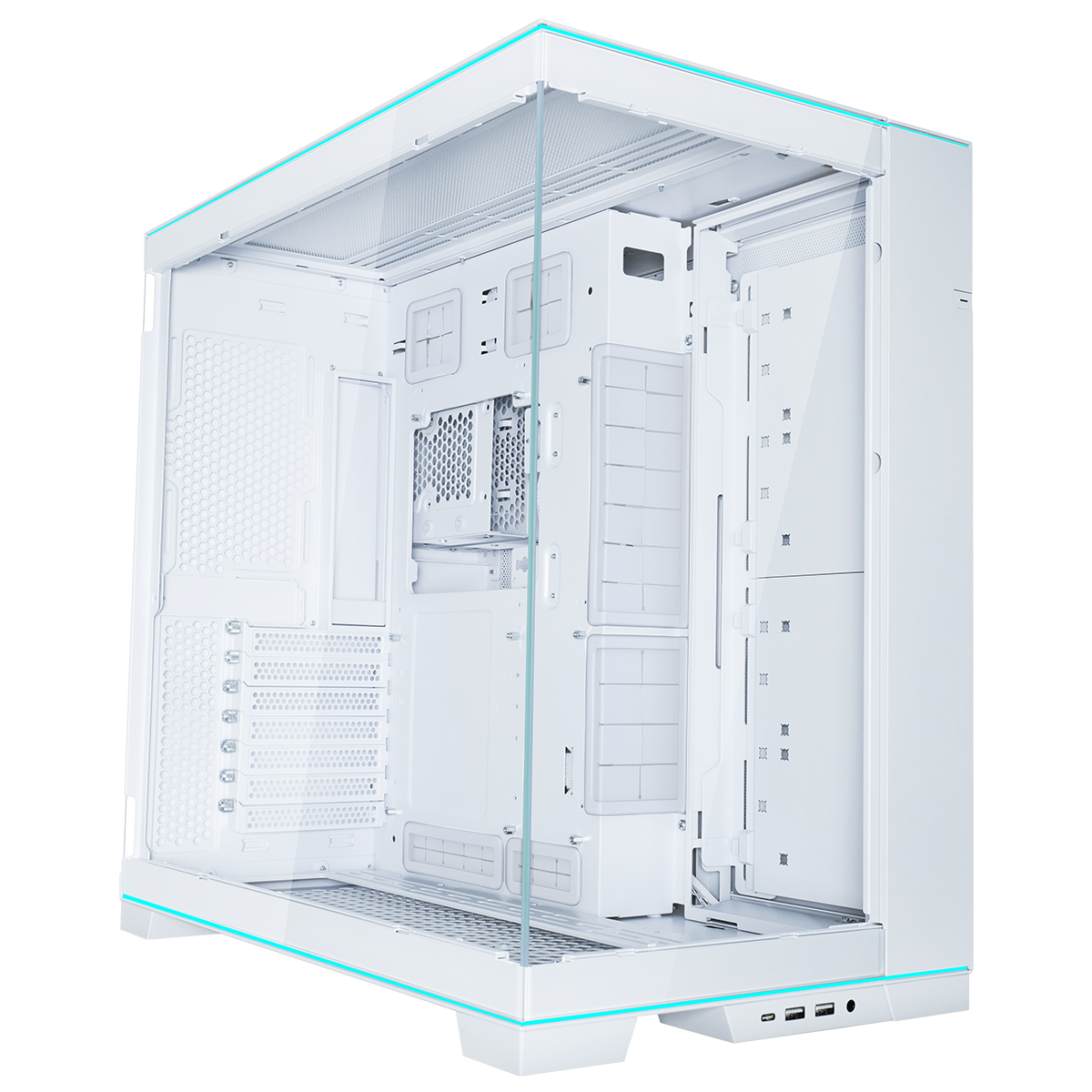 Caixa E-ATX Lian Li O11 Dynamic Evo RGB Branco Vidro Temperado