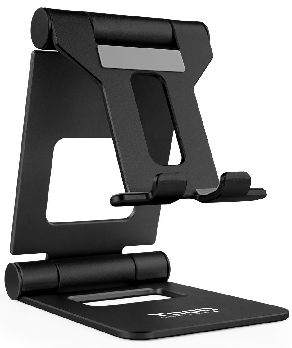Suporte de Mesa Tooq Ajustável p/ Smartphone/Tablet Max. 10" Preto