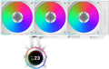 Water Cooler CPU AIO Lian Li HydroShift II LCD-C 360CL Branco - 360mm