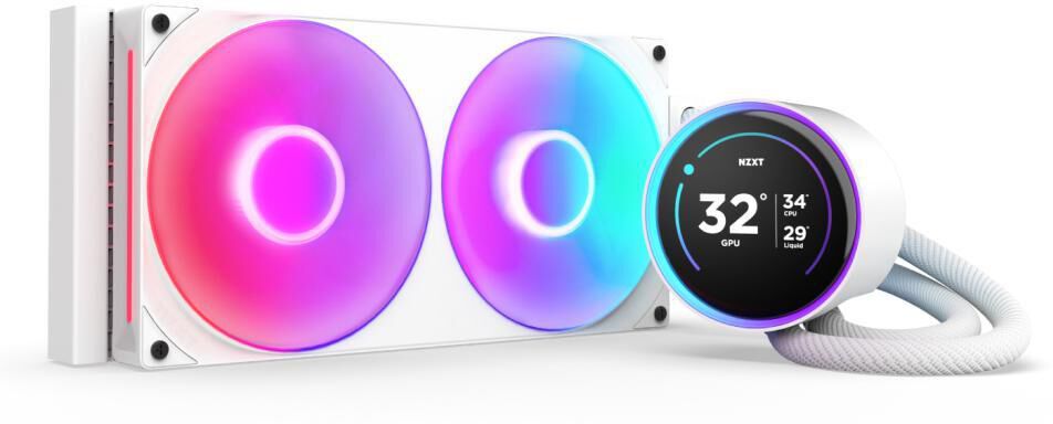Water Cooler CPU NZXT Kraken Elite 280 (2025) RGB Branco