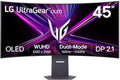 Monitor Curvo Gaming LG UltraGear 45" 45GX950A OLED 5K2K 165Hz 0.03ms G-Sync Compatible