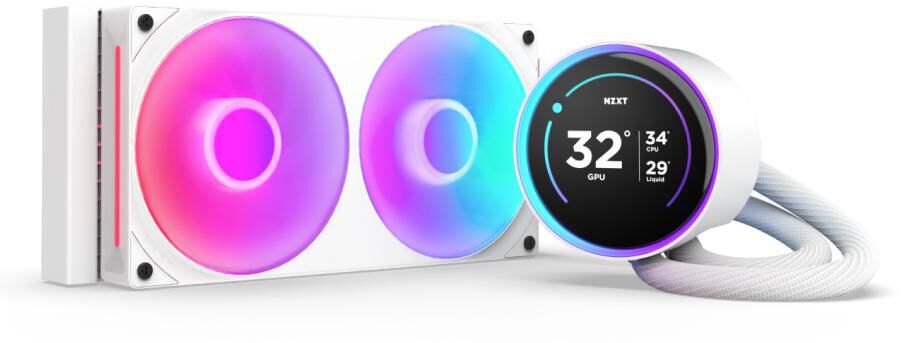 Water Cooler CPU NZXT Kraken Elite 240 (2025) RGB Branco