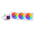 Water Cooler CPU AIO Lian Li GALAHAD II LCD 360 ARGB Branco - 360mm