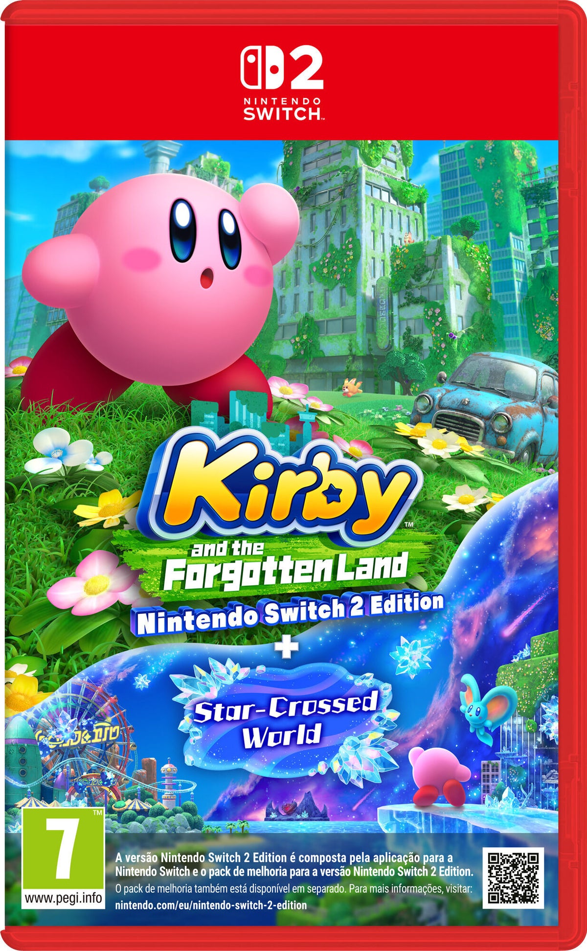 Jogo Nintendo Kirby and the Forgotten Land - Nintendo Switch 2 Edition