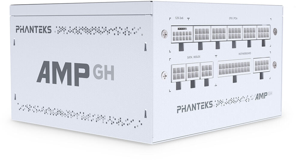 Fonte Modular Phanteks AMP GH PCIe 5.0 850W 80+ Gold Branca